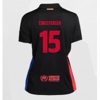 Camisa de Futebol Barcelona Andreas Christensen #15 Equipamento Secundário Mulheres 2024-25 Manga Curta